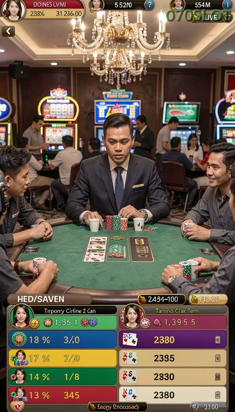 Cuplikan layar MEGA388 — aktivitas