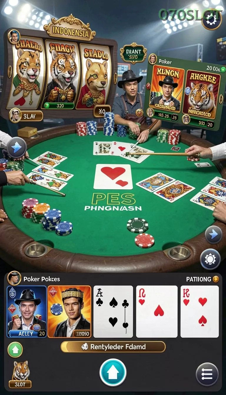 Cuplikan layar PROMO — menu navigasi
