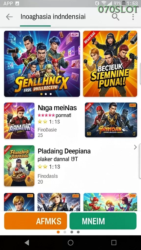Cuplikan layar DOMINO4D — aktivitas