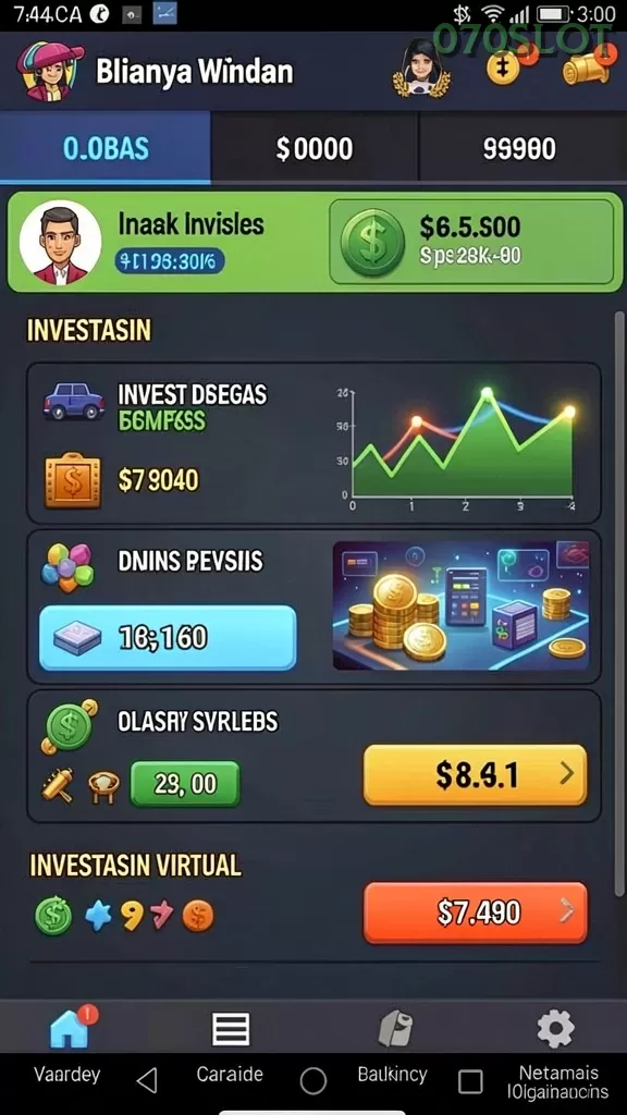 Cuplikan layar OKJKT — pengaturan akun