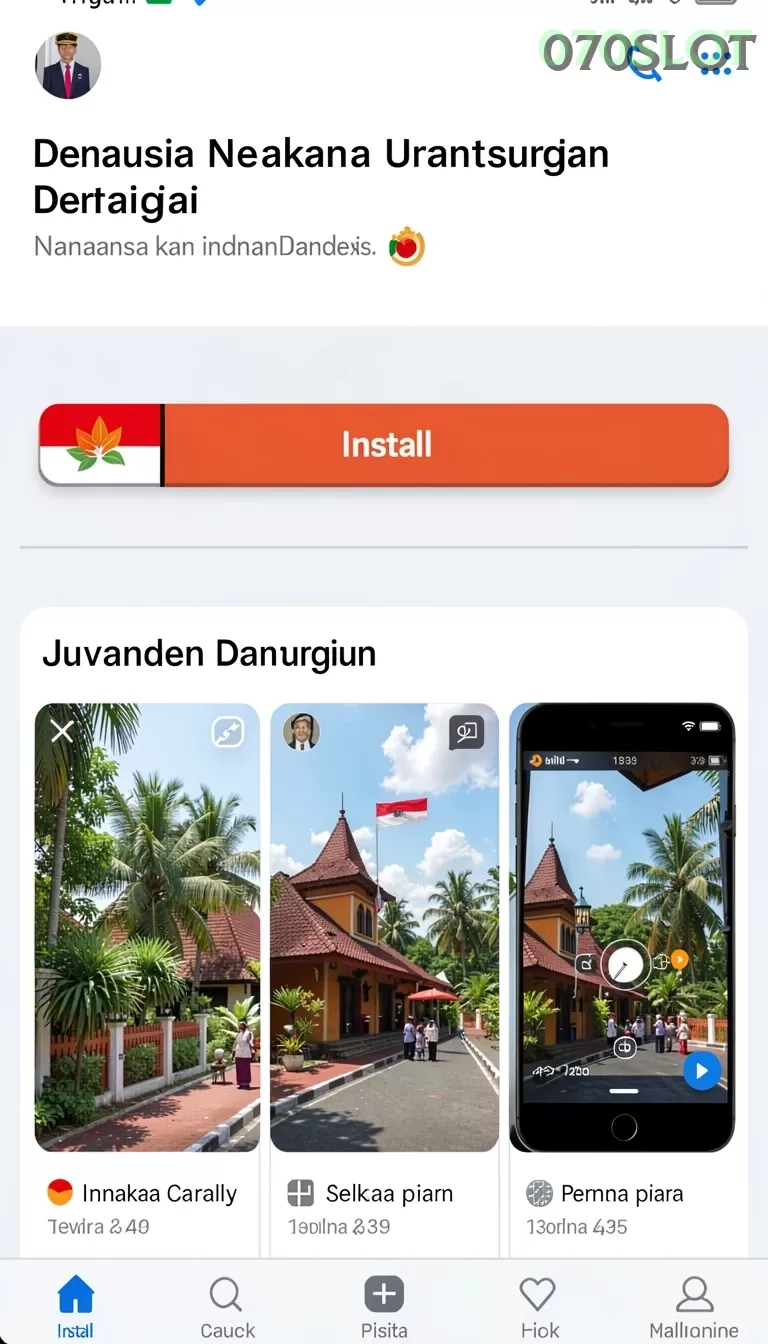 Cuplikan layar PP444 — halaman utama